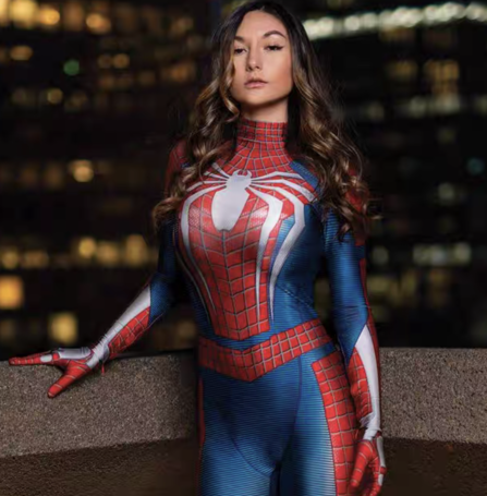 Spider-Man PS4 Women’s Bodysuit Cosplay Costume – Marvel Superhero Zentai Jumpsuit | MTJ304 party X party
