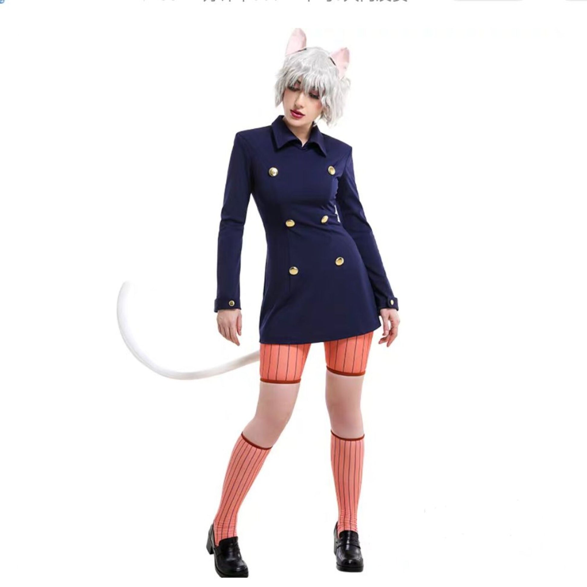 Neferpitou Cosplay Costume Hunter x Hunter Chimera Ant Royal Guard Anime Outfit Full Character Uniform for Women – QL009 party X party