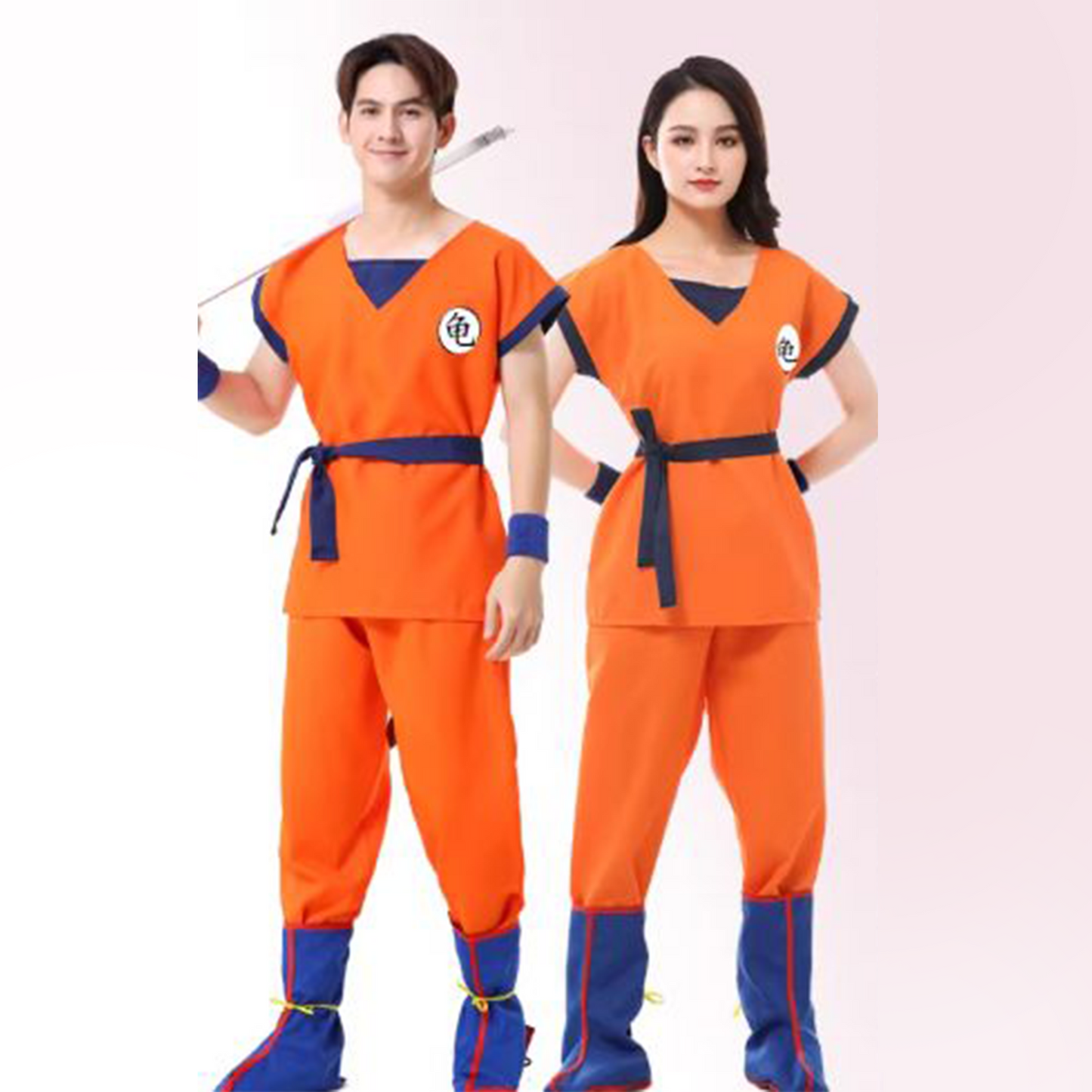 Dragon Ball Goku “Kame” Symbol Cosplay Costume Anime Training Outfit Full Set DB011
