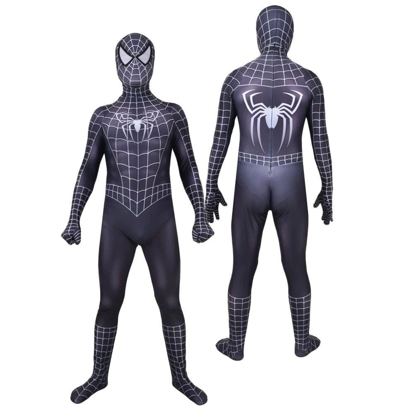 Black Widow Spider-Man Kids Cosplay Bodysuit – Marvel Superhero Halloween Outfit | MTJ311 party X party