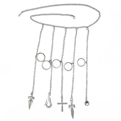 Kurapika Silver Chain Bracelet Cosplay Accessory Hunter x Hunter Anime Character Hand Jewelry Costume Prop – QL004 party X party