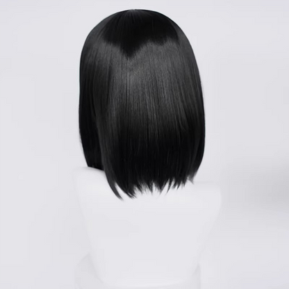Eren Yeager Mikasa Ackerman Cosplay Wig with Flipped Ends Smooth Heat-Resistant Anime Wig – AOT014 party X party