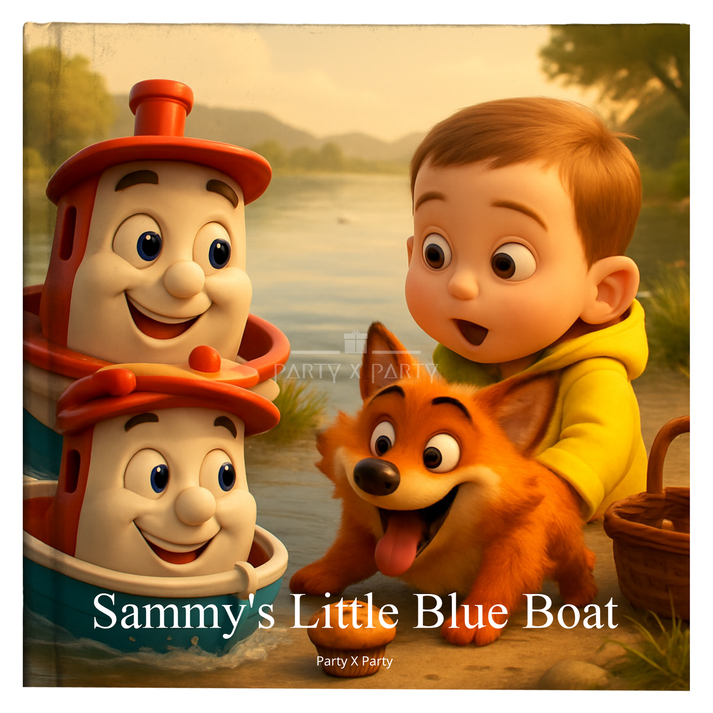 Sammy's Little Boat – Personalized Storybook party X party