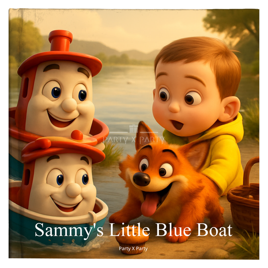 Sammy's Little Boat – Personalized Storybook party X party