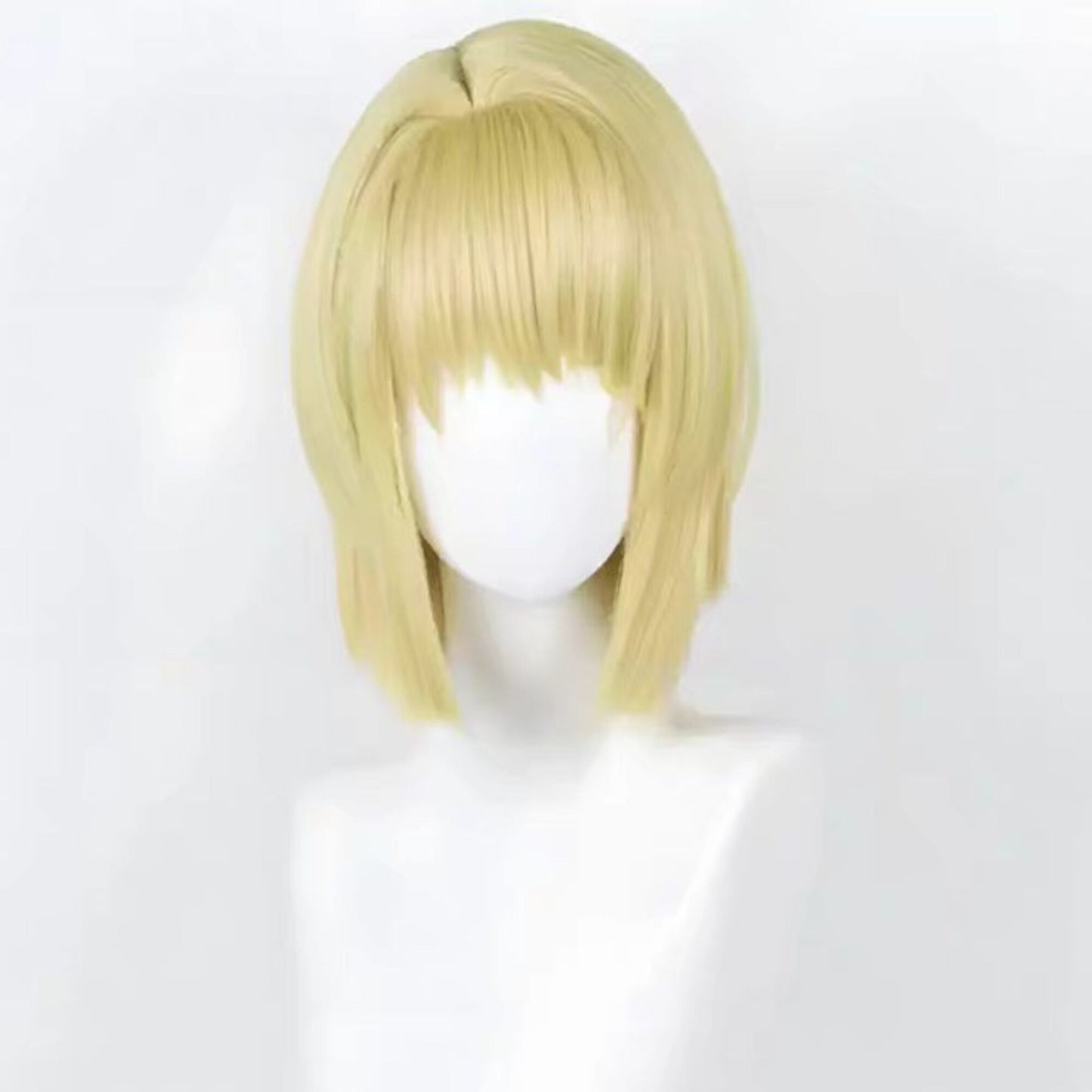Kurapika Cosplay Wig Hunter x Hunter Anime Role Play Heat-Resistant Synthetic Hair Costume Wig for Halloween, Conventions & Cosplay Events – QL002 party X party