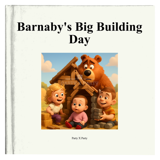 Barnaby's Big Building Day Personalized Storybook party X party