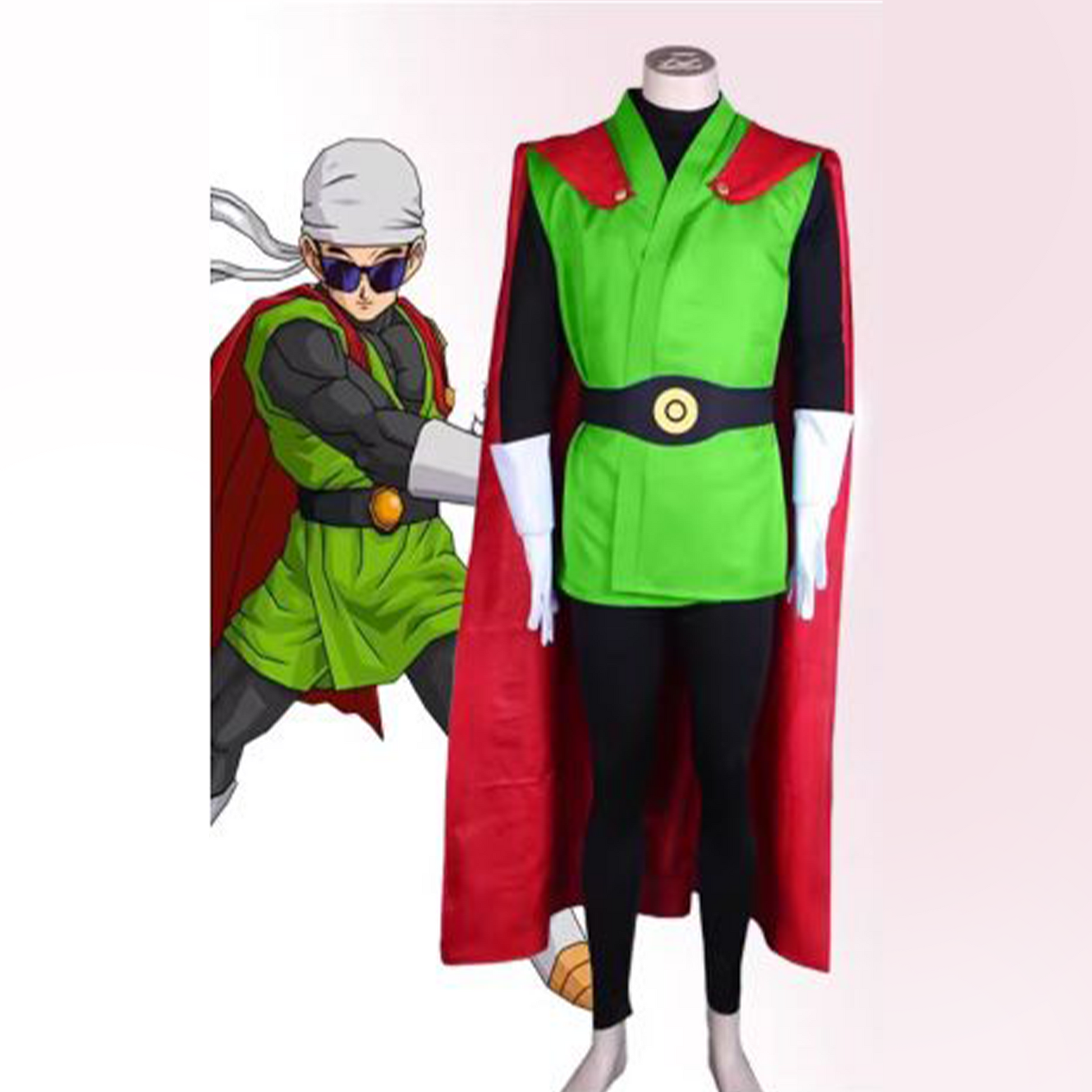 Dragon Ball Gohan Saiyaman Cosplay Costume Anime Performance Outfit DB007