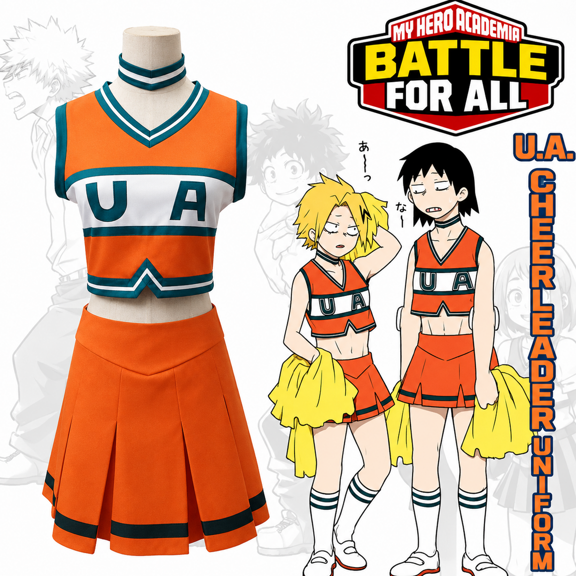 Dabi Cosplay Costume Full Set – Boku no Hero Academia Villain Anime Halloween Outfit | UA006