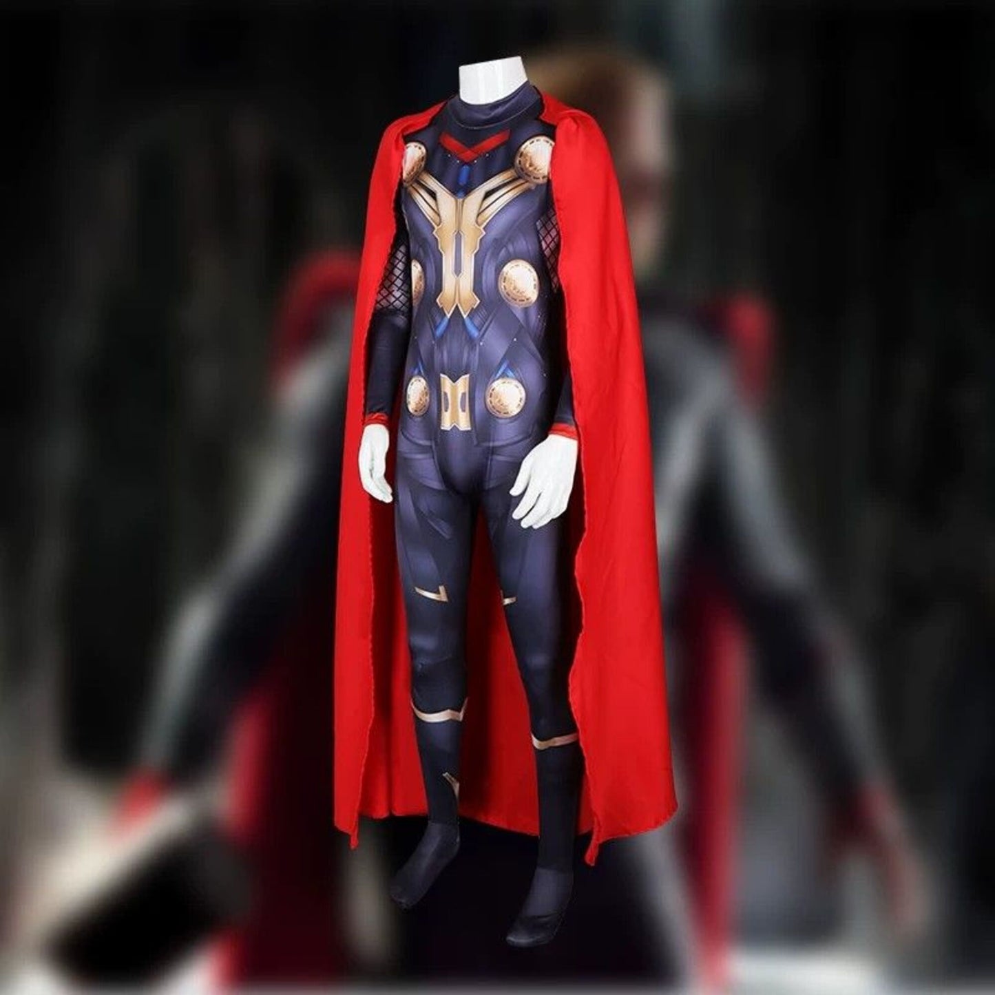Thor Marvel Avengers Cosplay Bodysuit Costume – Hero Zentai Suit for Halloween, Comic Con & Cosplay Performance | MTJ401 party X party