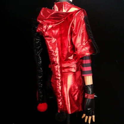 Suicide Squad (2016) Harley Quinn Leather Cosplay Roleplay Costume | DC222 party X party