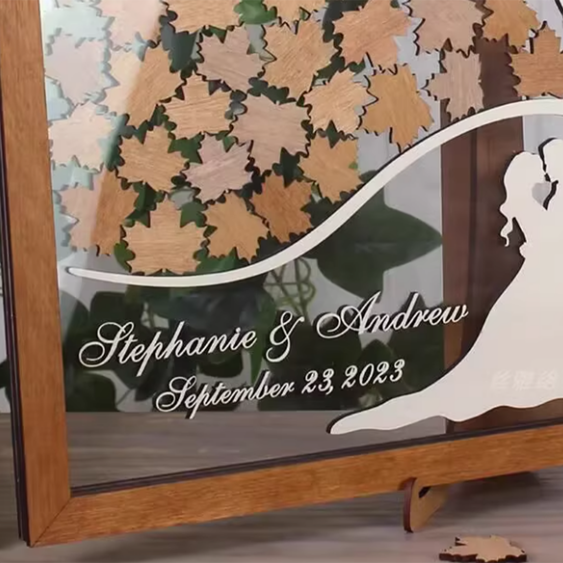 Creative Wedding Sign-in Board – Wedding Blessing Commemorative Signature Photo Frame party X party