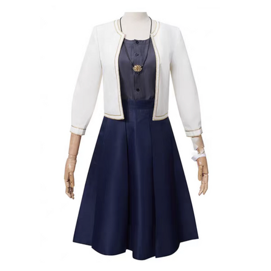 Spy x Family Yor Cosplay Outfit – Yellow & Blue Version with Accessories SF019 party X party