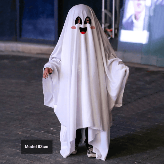 Cute & Friendly Classic Ghost Costume – Spooky and Simple Halloween Outfit for girl - party X party