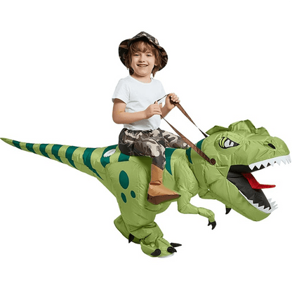Running T-Rex Inflatable Costume – Fun Dinosaur Costume for Toddlers, Kids & Adults - party X party