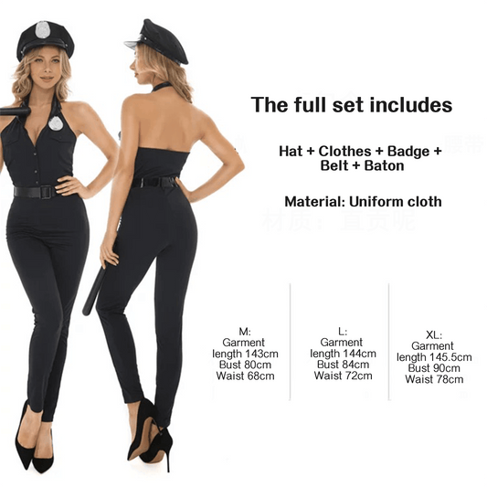 No. 7 Policewoman Cosplay Costume Collection – Perfect for Halloween & Costume Parties - party X party
