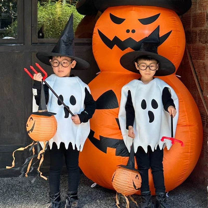 Adorable Kids Ghost Wizard Costume Set – Perfect for Boys & Girls - party X party
