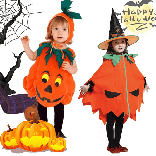 Adorable Baby Pumpkin Costume Set – Perfect for Halloween and Fall Celebrations (Suitable for babies and toddlers) - party X party