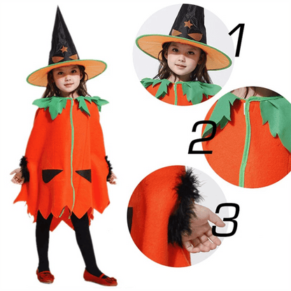 Adorable Baby Pumpkin Costume Set – Perfect for Halloween and Fall Celebrations (Suitable for babies and toddlers) - party X party