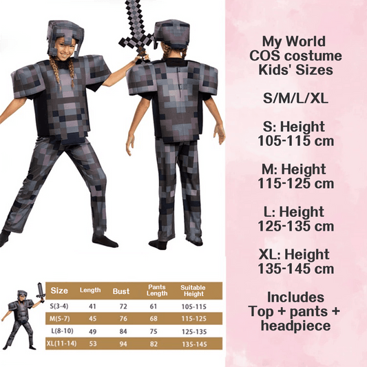 Wither Skeleton Minecraft Character Costumes – Bring the Game to Life for Halloween Costume! - party X party