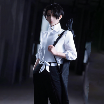 Jujutsu Kaisen Cosplay Costumes - Yuta Okkotsu [Full Outfit] with free ring + sword bag J022 party X party