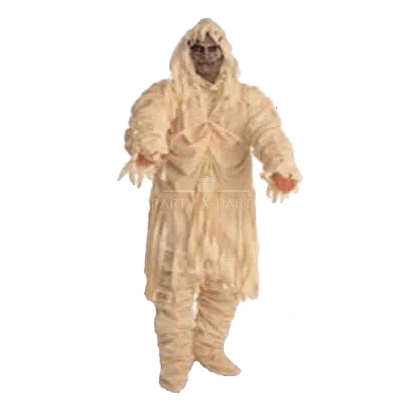 Adult Mummy Costume – Beige Wrap Halloween Outfit - party X party