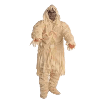 Adult Mummy Costume – Beige Wrap Halloween Outfit - party X party