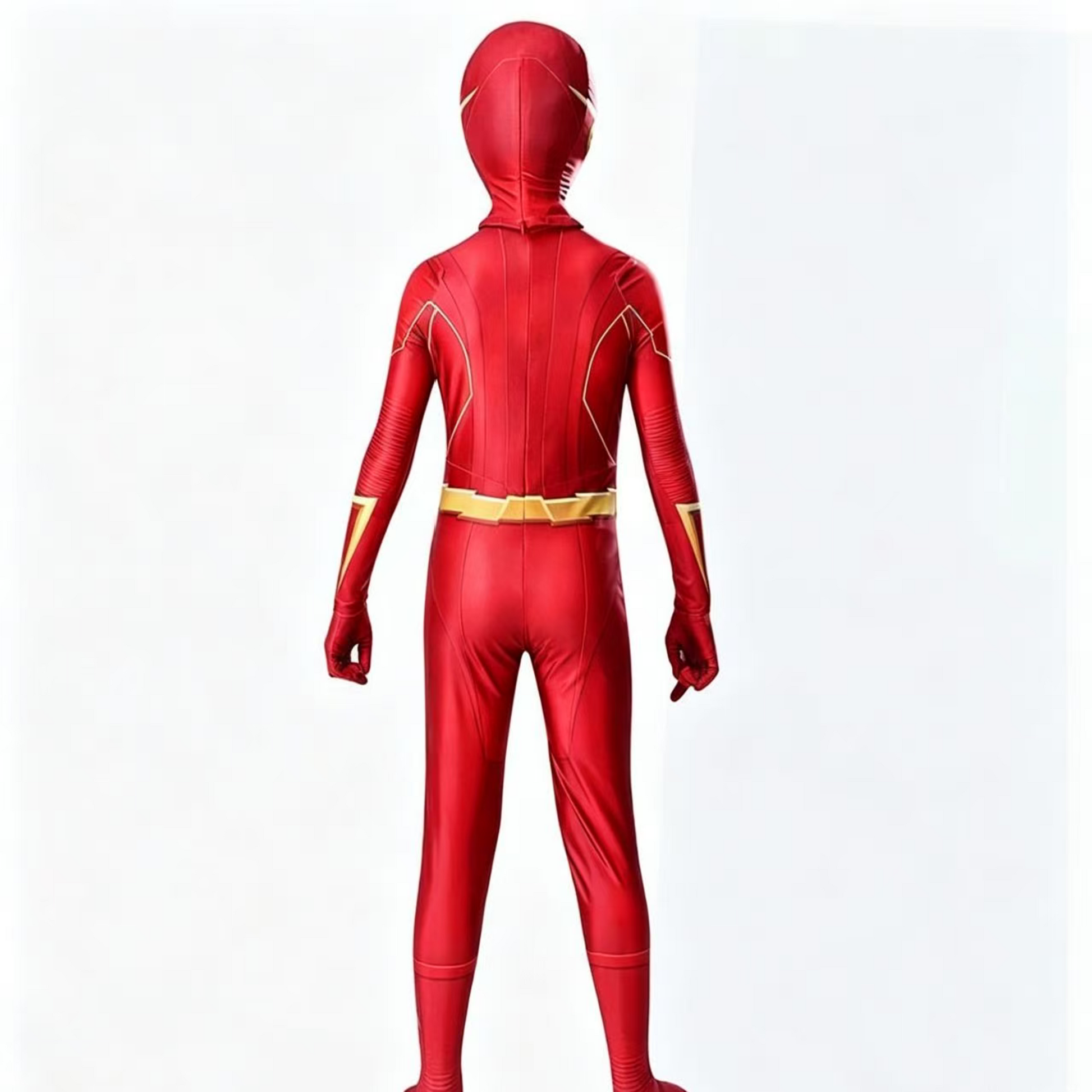 The Flash Season 5 Cosplay Costume Bodysuit with Mask Youth Adult Superhero Jumpsuit Halloween Outfit – DC302 party X party