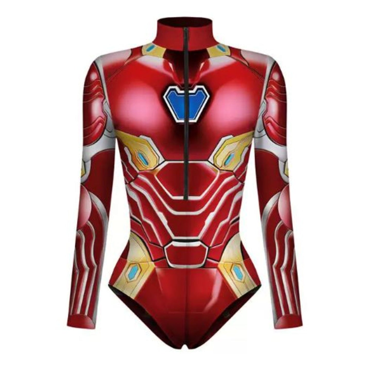 Iron Man Women’s Bodysuit Cosplay Costume – Marvel Superhero Performance Outfit | MTJ316 party X party