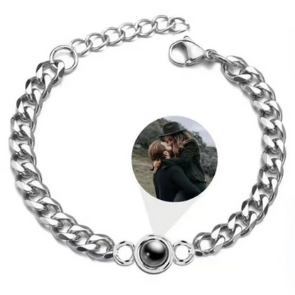 High-End Cuban Chain Projection Bracelet