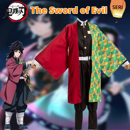 Demon Slayer Cosplay Costume Giyu Tomioca Costume G006 party X party
