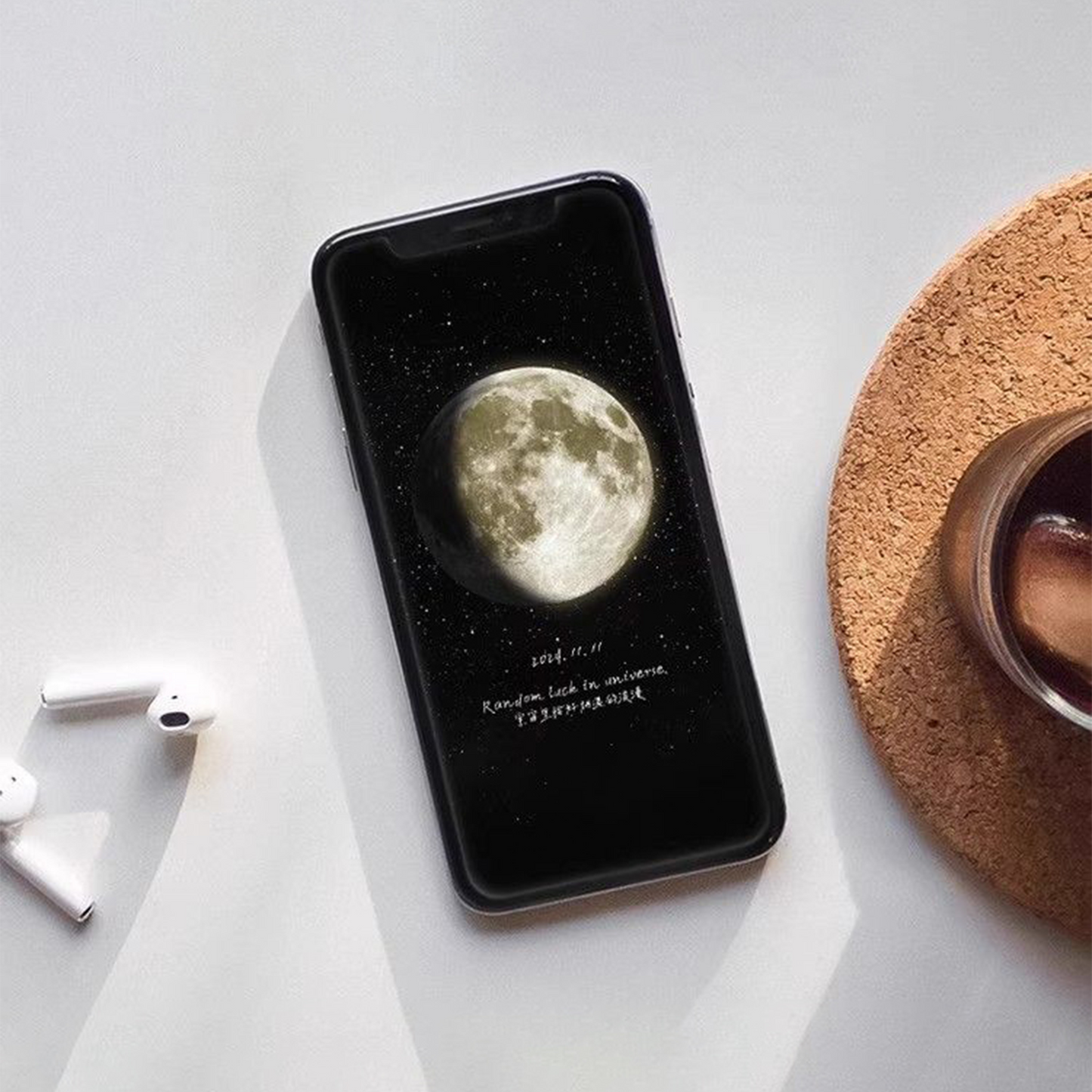 Custom Moon Phase Bluetooth Speaker | Personalized "Moon on Your Birthday" Night Light | Starlight Tide Desktop Ornament | Unique Gift for Men