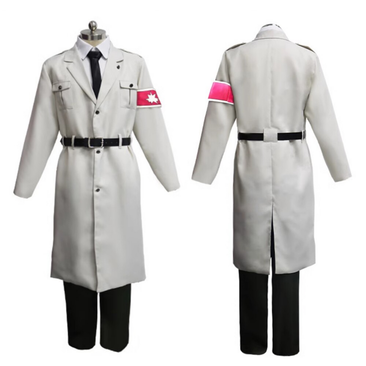 Eren Yeager Survey Corps Full Cosplay Outfit Anime Cape Costume Set – AOT021 party X party