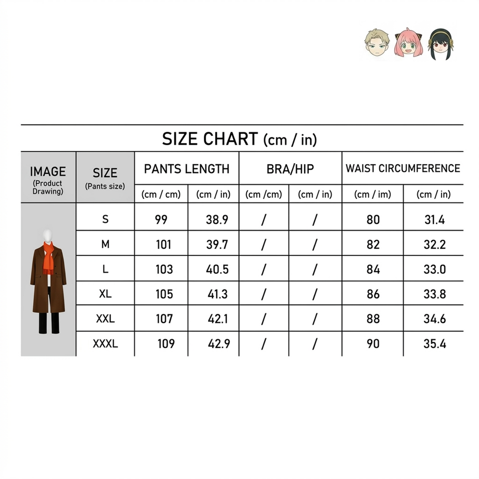 Spy x Family Loid Forger Cosplay Outfit – Eden Style Suit with Scarf SF014 party X party