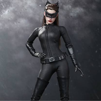 Batman The Dark Knight Rises Catwoman Selina Kyle Anne Hathaway Version Full Set Cosplay Costume Outfit (Boots Not Included) – DC404 party X party