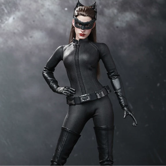 Batman The Dark Knight Rises Catwoman Selina Kyle Anne Hathaway Version Full Set Cosplay Costume Outfit (Boots Not Included) – DC404 party X party