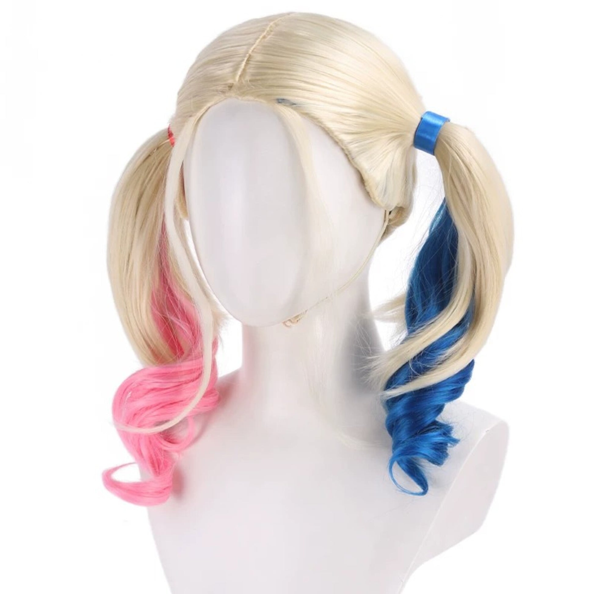 Harley Quinn Cosplay Wig | Split Color Gradient Wig | Inspired by DC's Suicide Squad | DC215 party X party