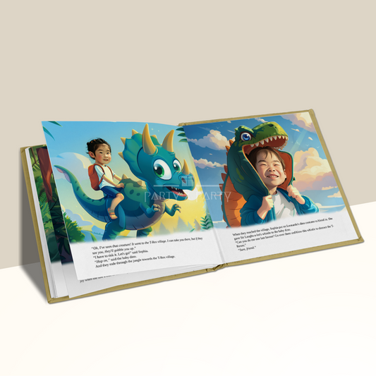 Finding Buddy Sophia's Time Travels - Personalized Story Book