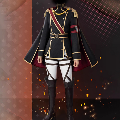 Hange Zoe Levi Ackerman Ceremonial Regiment Cosplay Costume Anime Cape Uniform Set – AOT011 party X party