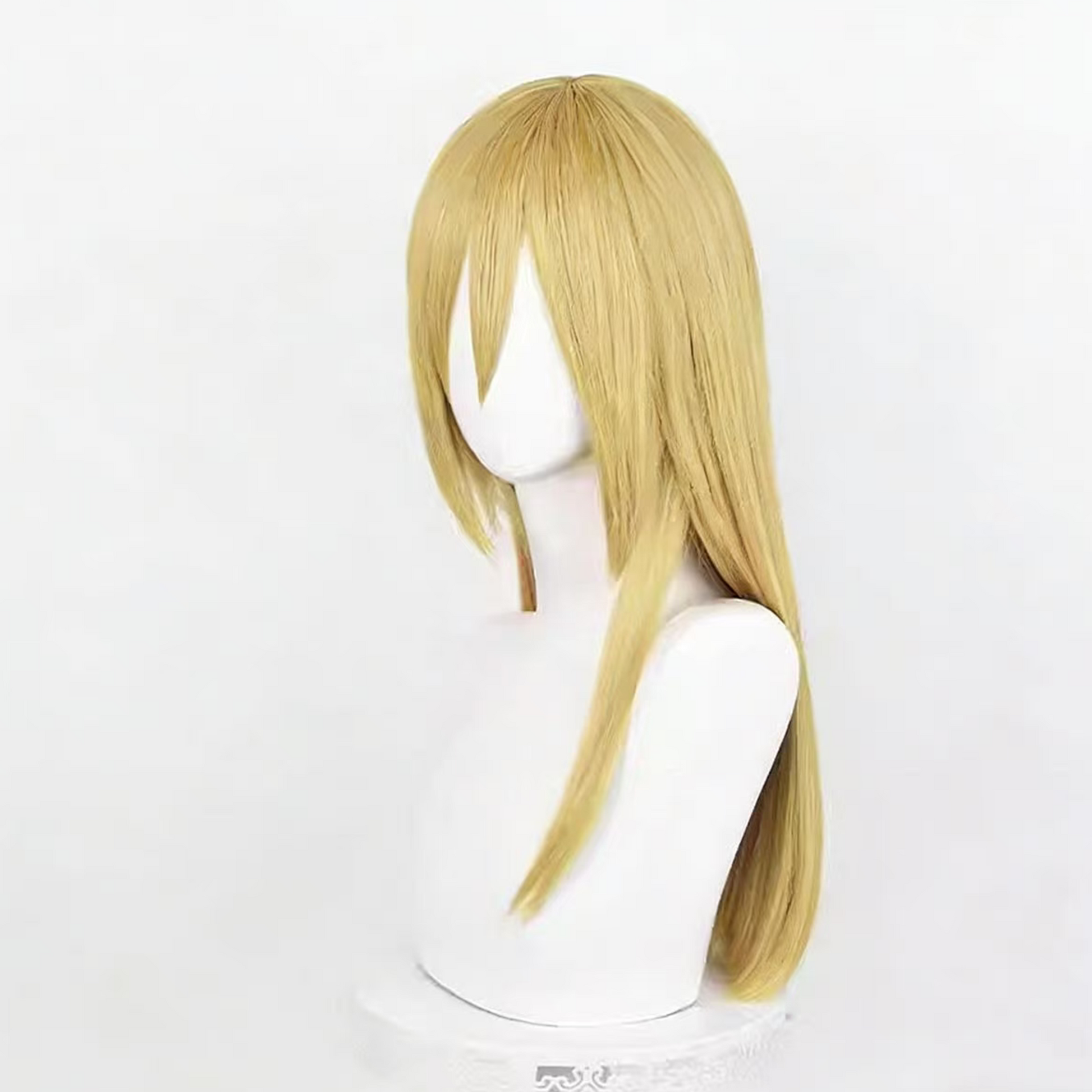 Historia Reiss Light Blonde Curly Cosplay Wig with Realistic Scalp for Anime Costume – AOT013 party X party