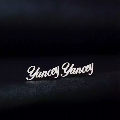 DIY Custom Name Earrings, Made to Order with English Letters, Logo, or Pattern Earring Accessories party X party