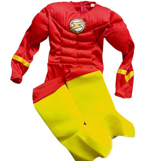 Halloween Cosplay The Flash Kids' Costume for Dances or Stage Performances. party X party