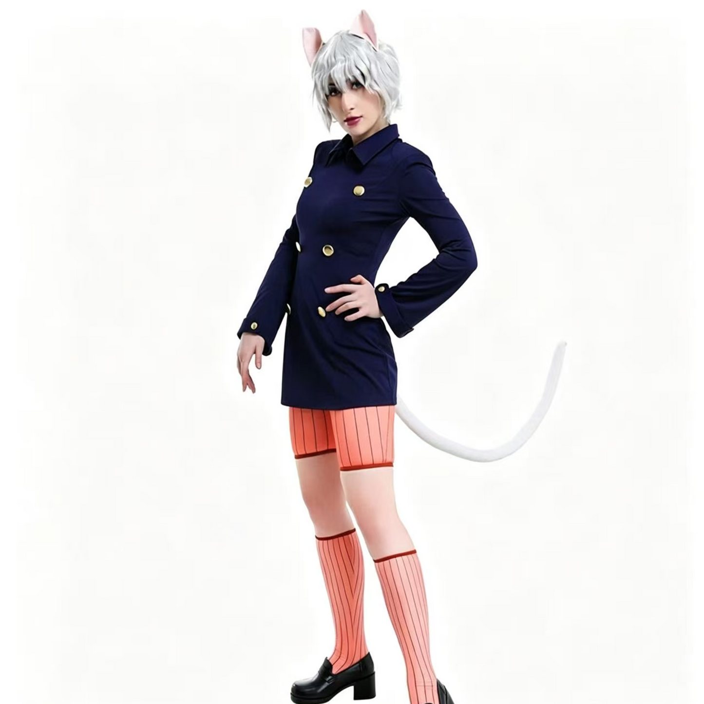 Neferpitou Cosplay Costume Hunter x Hunter Chimera Ant Royal Guard Anime Outfit Full Character Uniform for Women – QL009 party X party
