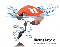 catalyst - Reflective Floating Lanyard - supports weight up to 350g - Orange LP-004