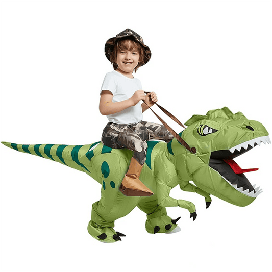 Running T-Rex Inflatable Costume – Fun Dinosaur Costume for Toddlers, Kids & Adults - party X party