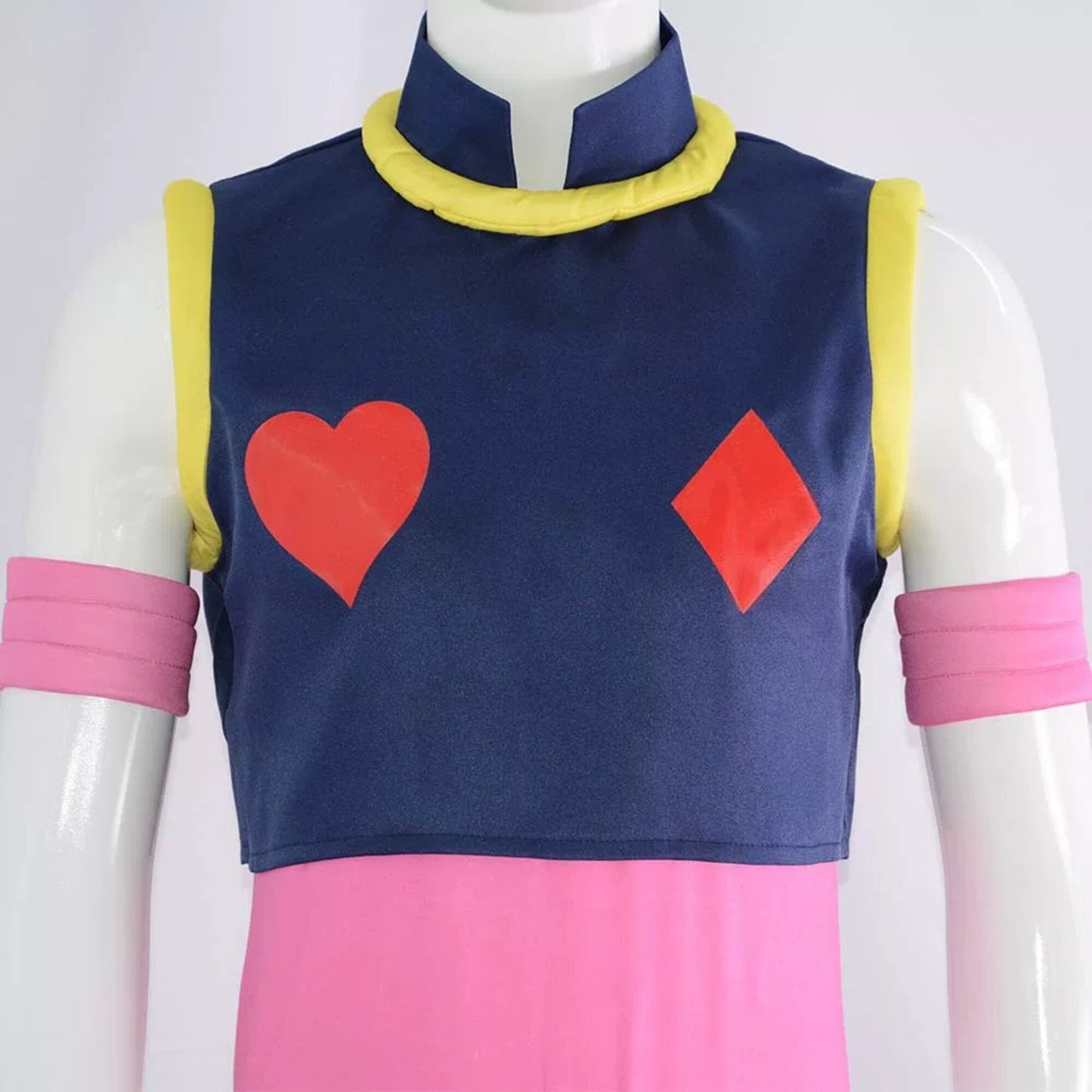 Hisoka Morow Red Cosplay Costume Full Anime Role Play Outfit Hunter x Hunter Halloween Convention Uniform Set – QL005 party X party