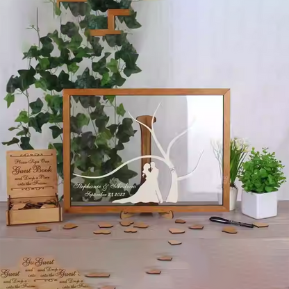 Creative Wedding Sign-in Board – Wedding Blessing Commemorative Signature Photo Frame party X party