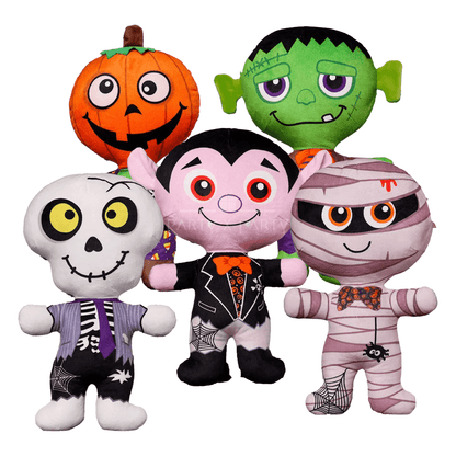 Halloween Plush Dolls Collection – Cute & Spooky Soft Toys for Kids and Collectors - party X party