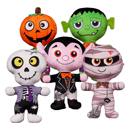 Halloween Plush Dolls Collection – Cute & Spooky Soft Toys for Kids and Collectors - party X party