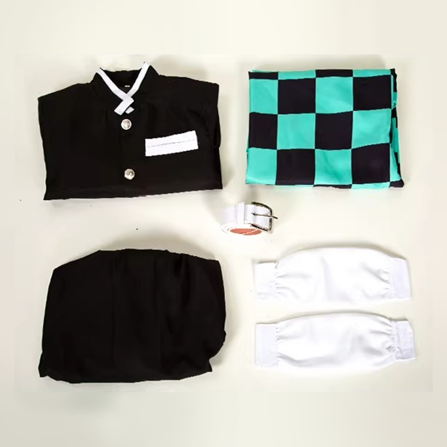 Demon Slayer Character Cosplay Set – Tanjiro Cosplay Costume with Wig G005 party X party