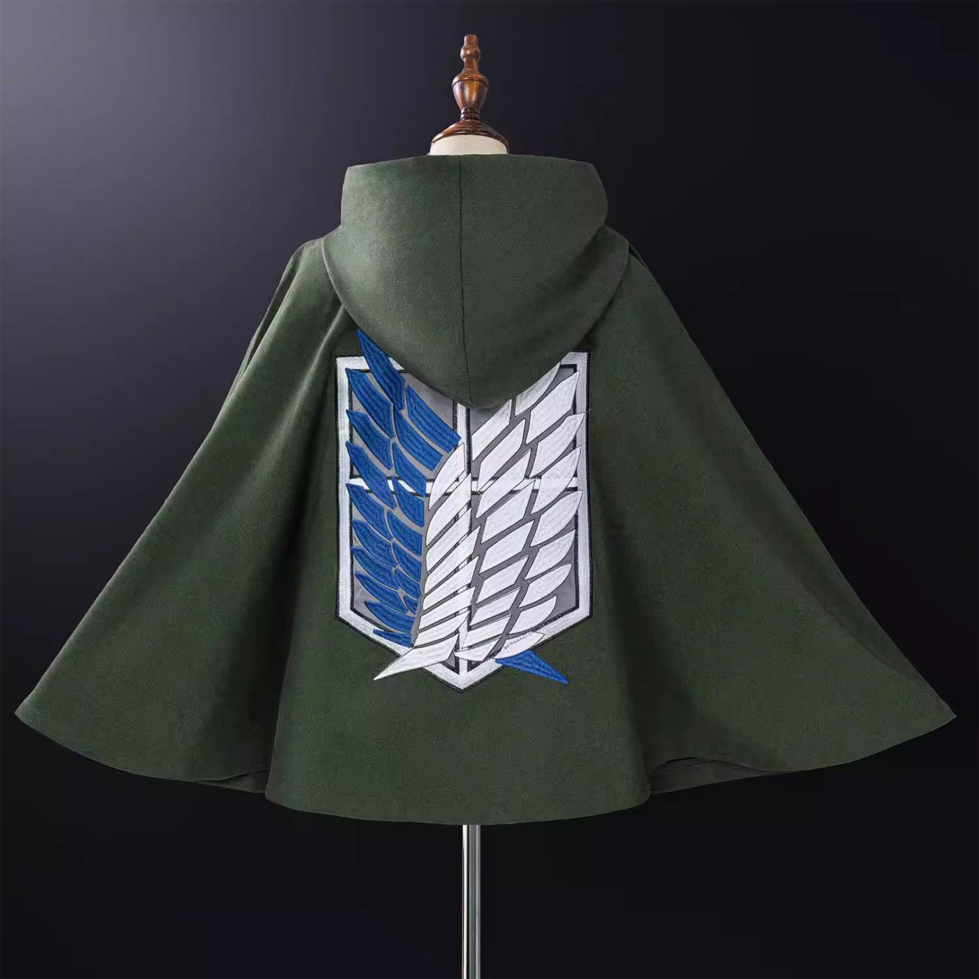 Eren Yeager Mikasa Ackerman Levi Ackerman Survey Corps Cosplay Outfit Anime Costume Set – AOT008 party X party